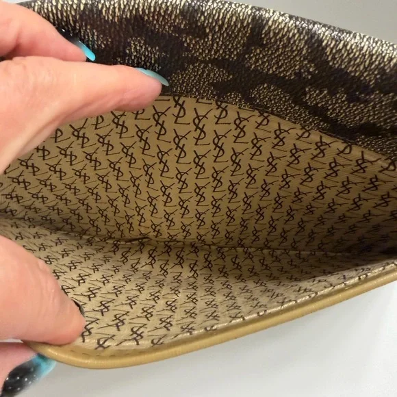 YSL VINTAGE CLUTCH - Picture 3 of 9